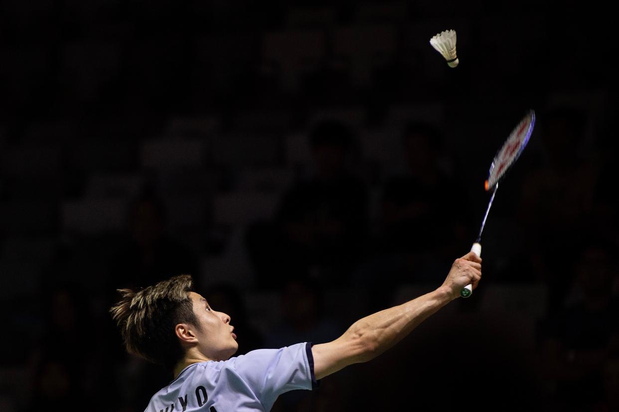 羽毛球男单比赛:印尼选手晋级 羽毛球男单比赛:印尼选手晋级