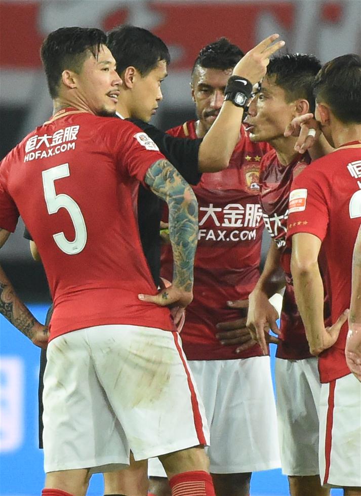 广州恒大不敌北京国安,遭遇失利 广州恒大不敌北京国安,遭遇失利