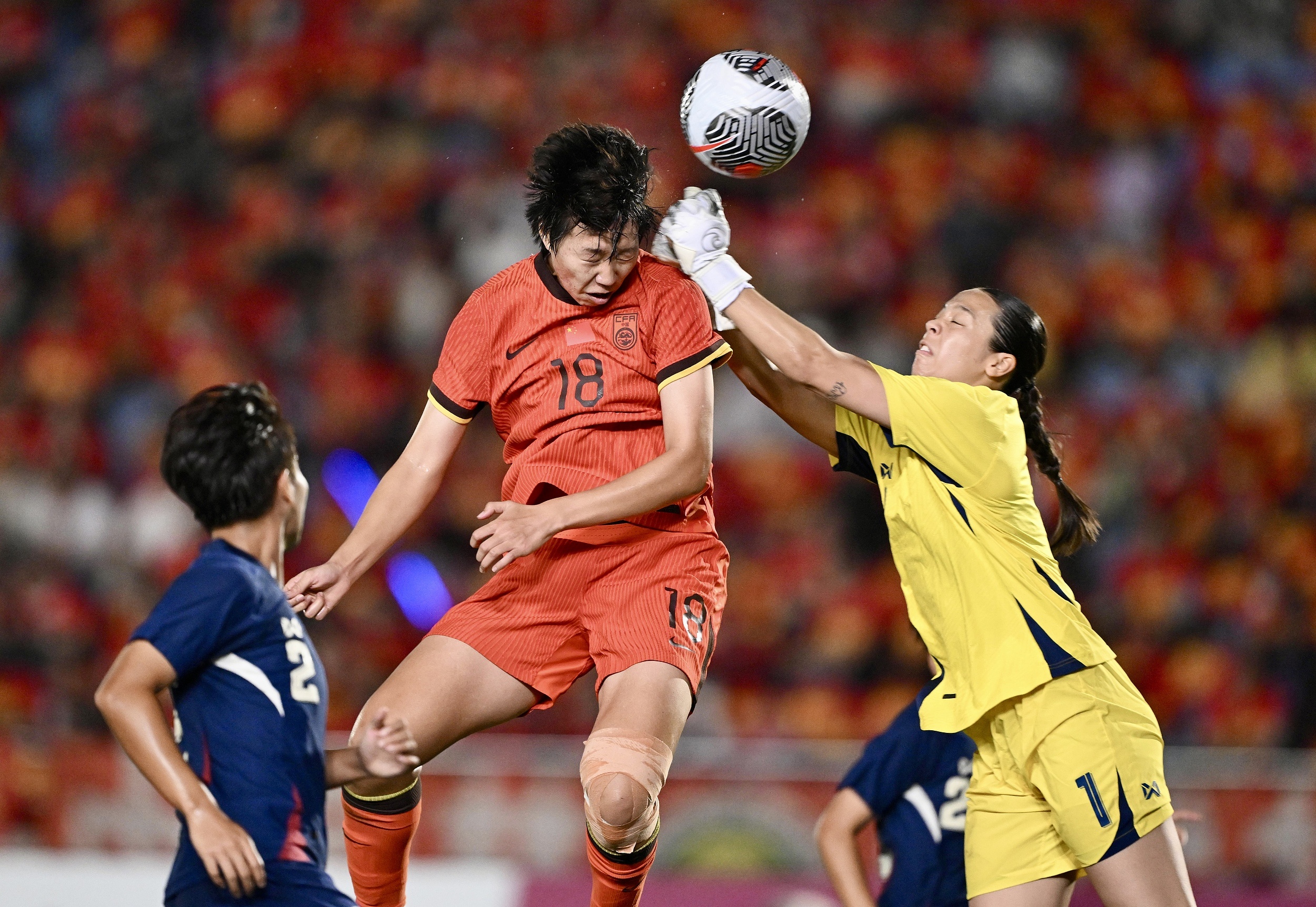 国际女足比赛中的最佳表现者