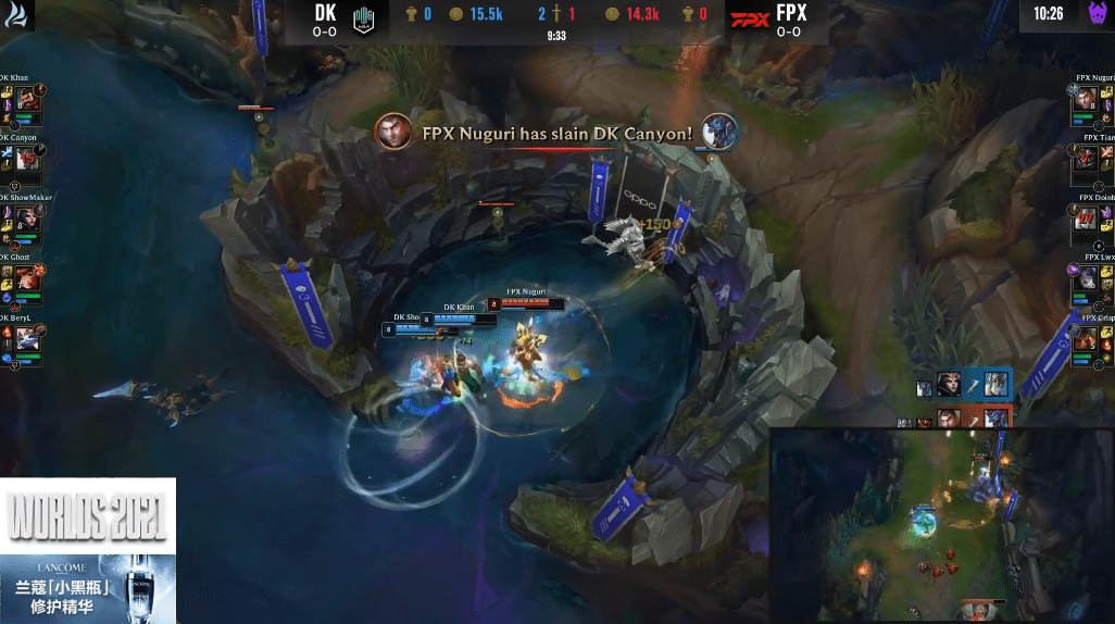 RNG横扫KT，Canyon打出惊人五杀宿敌对决全球总决赛，留下经典瞬间